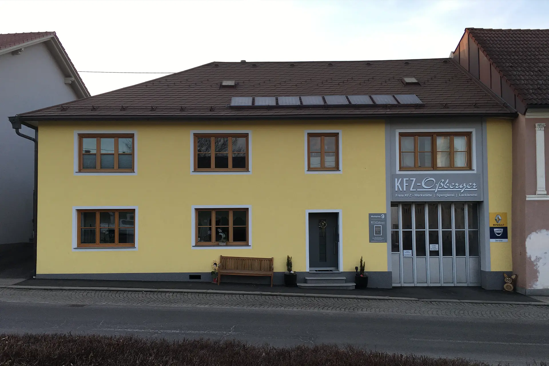 Werkstatt von außen